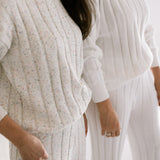 Women’s Wide Ribbed Knit Sweater ‘Sprinkle’