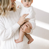 Women’s Wide Ribbed Knit Pant ‘Dove’