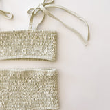 High Waisted Bikini Bottoms - Sage