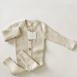 ‘Sprinkle Knit’ Ribbed Playsuit