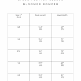 Linen Flutter Sleeve Bloomer Romper -  Ivory