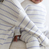 ‘Lilac Stripe’ Ribbed Knit Sweater