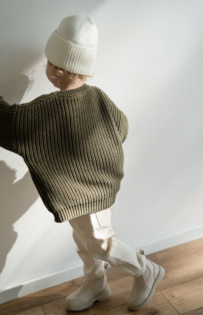 ‘Pine’ Chunky Knit Sweater