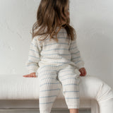 Children’s ‘Sky Blue Stripe’ Ribbed Knit Pant