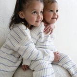 ‘Lilac Stripe’ Ribbed Knit Pant