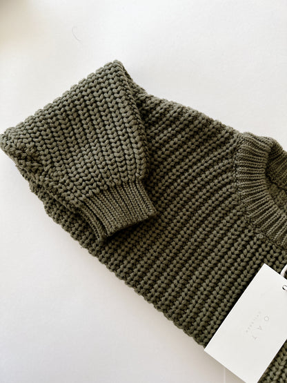 ‘Pine’ Chunky Knit Sweater