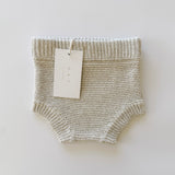 Purl Knit Bloomer Shorts ‘Oatmeal’