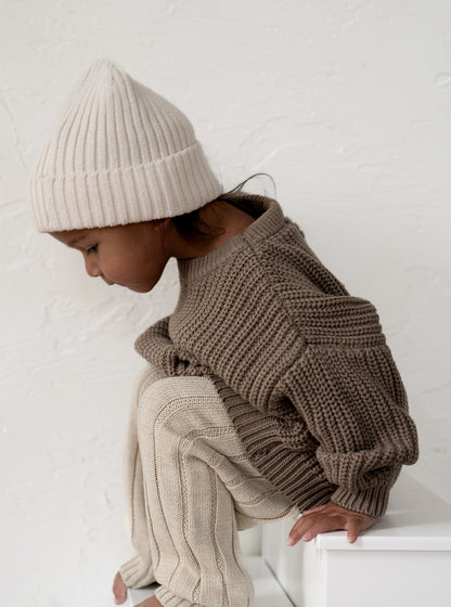 ‘Oak’ Chunky Knit Sweater