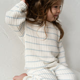 Children’s ‘Sky Blue Stripe’ Ribbed Knit Pant