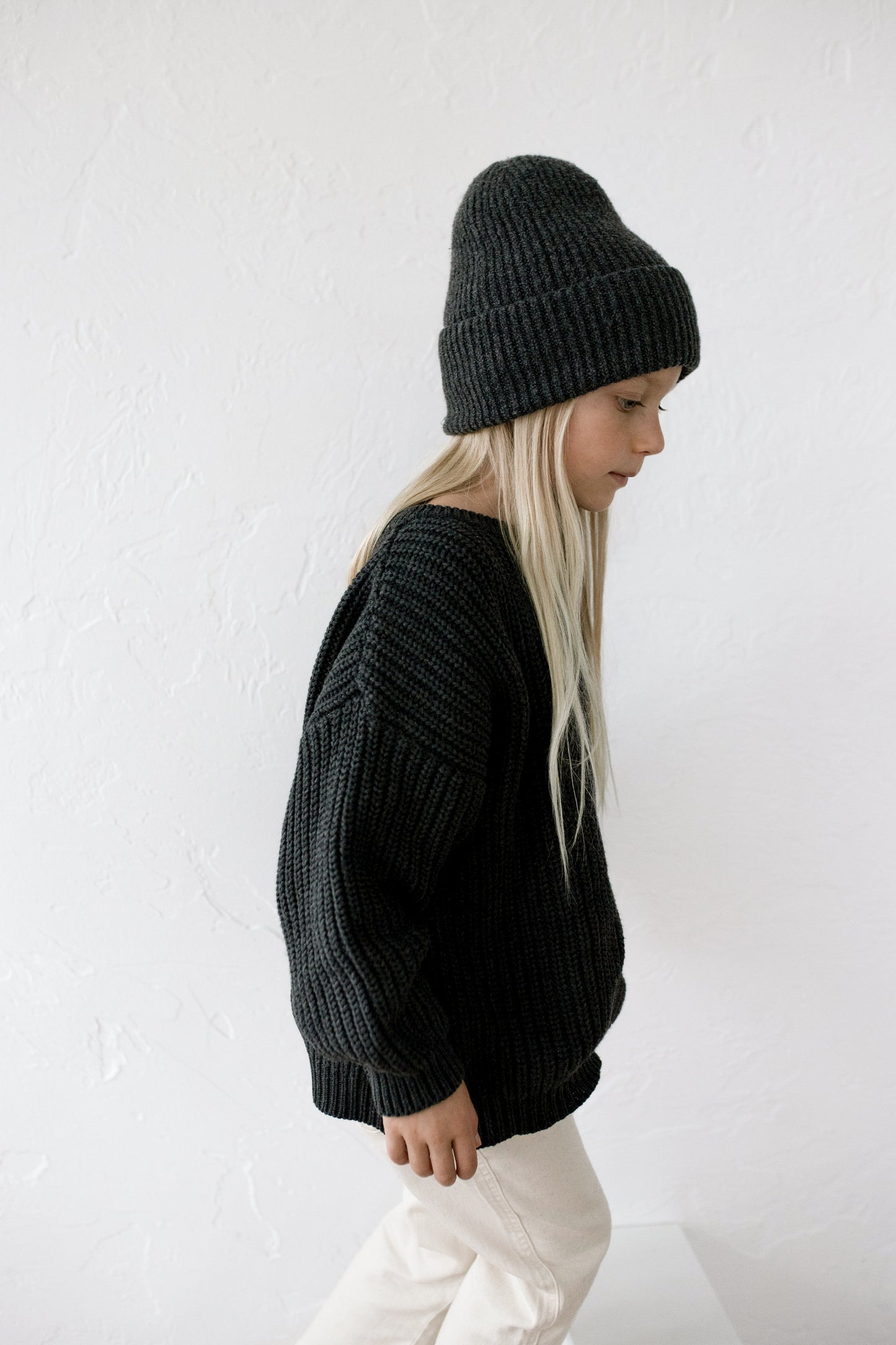 ‘Obsidian’ Chunky Knit Sweater