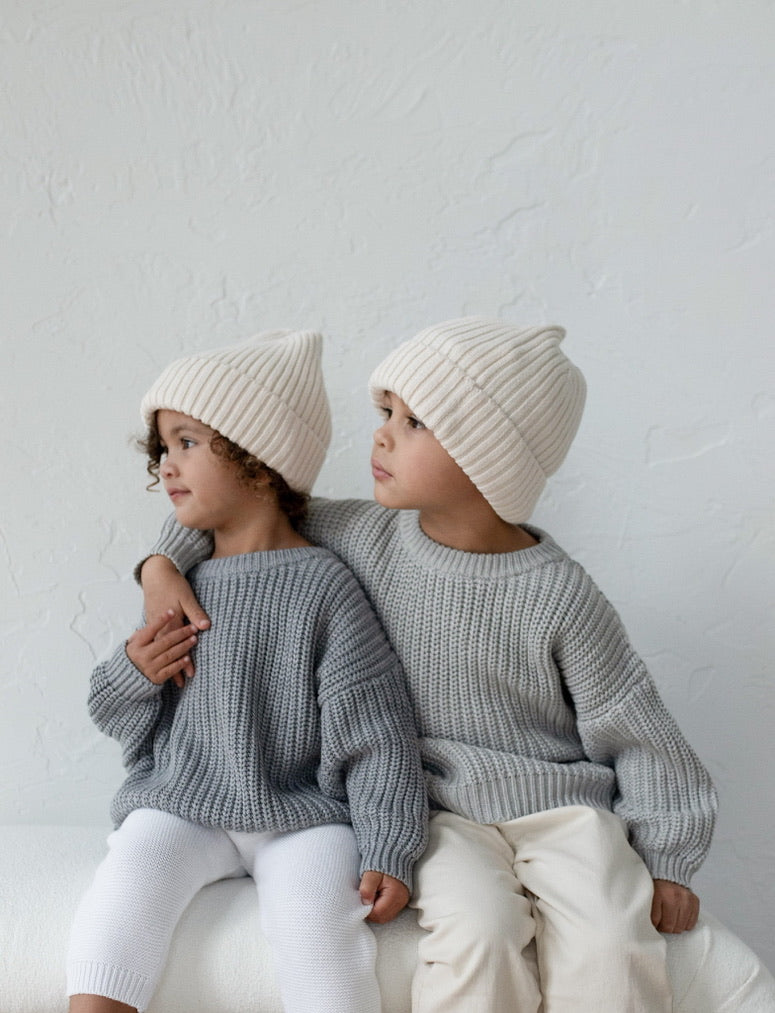‘Rain’ Chunky Knit Sweater