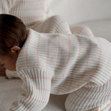 Children’s ‘Pink Stripe’ Ribbed Knit Pant