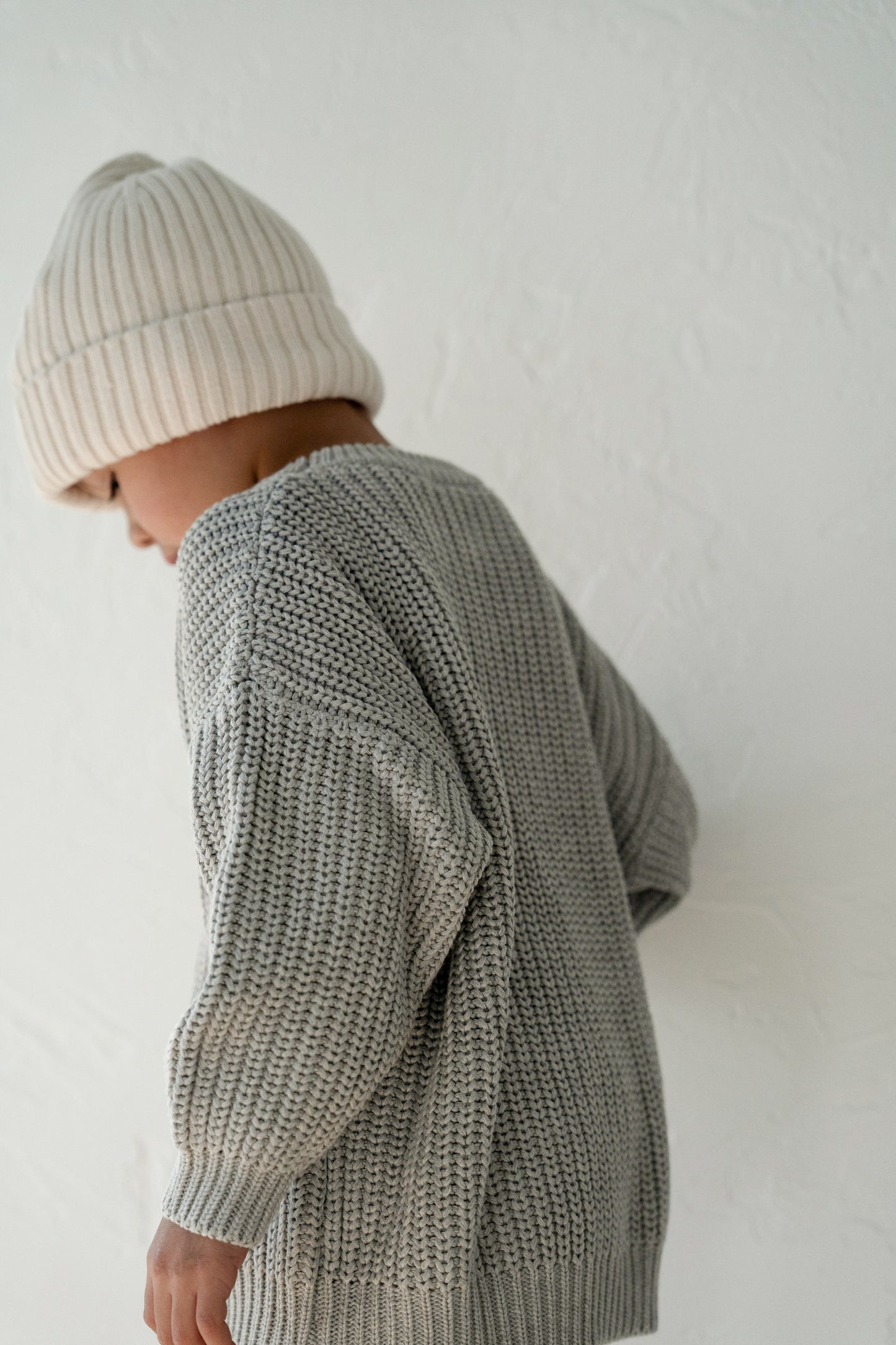 ‘Rain’ Chunky Knit Sweater