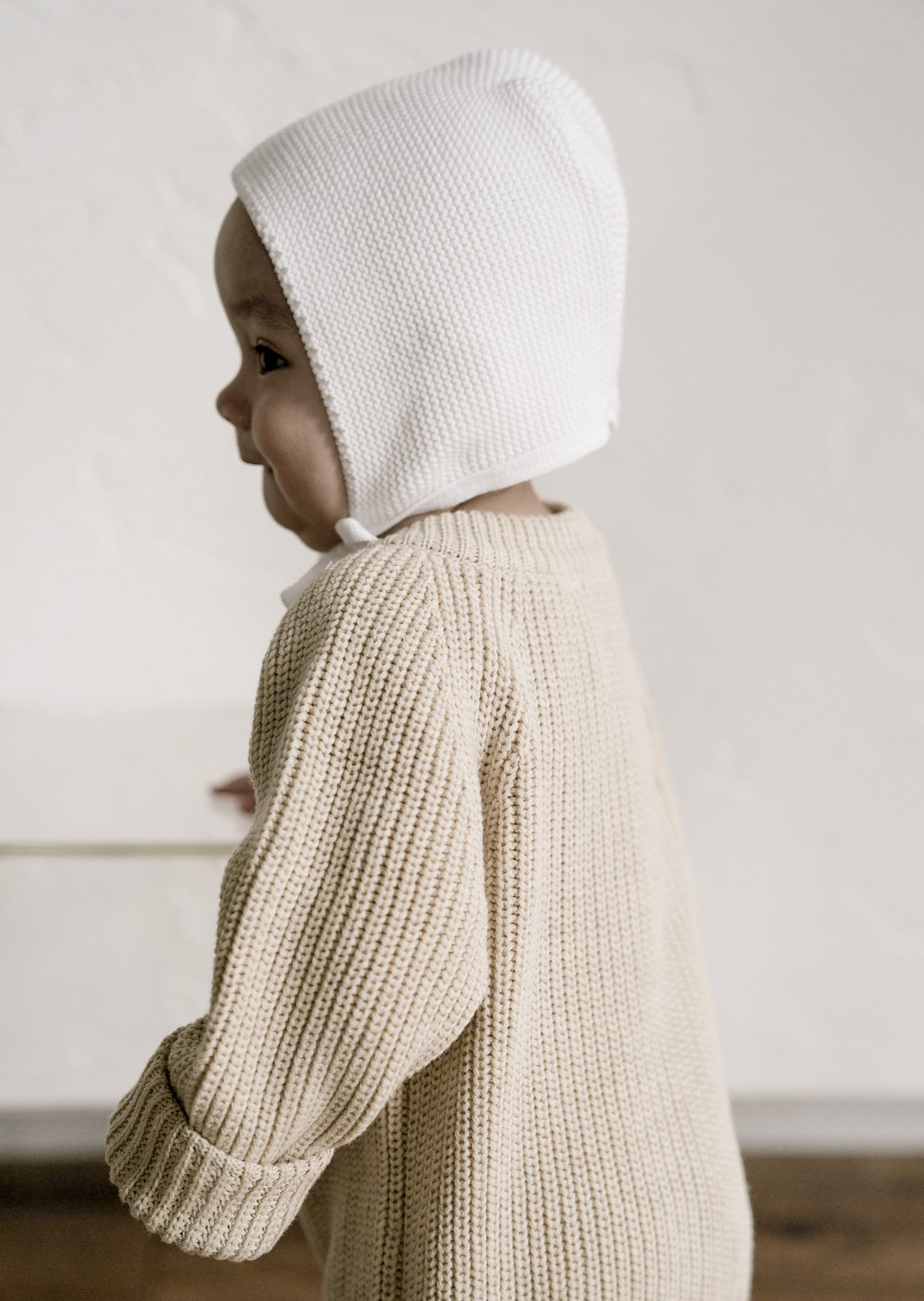 ‘Biscotti‘ Chunky Knit Playsuit
