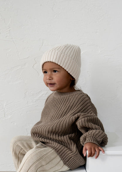 ‘Oak’ Chunky Knit Sweater