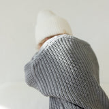 ‘Storm Gray’ Chunky Knit Sweater
