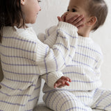 ‘Lilac Stripe’ Ribbed Knit Sweater