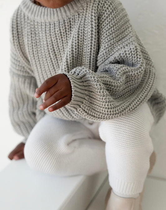 ‘Rain’ Chunky Knit Sweater