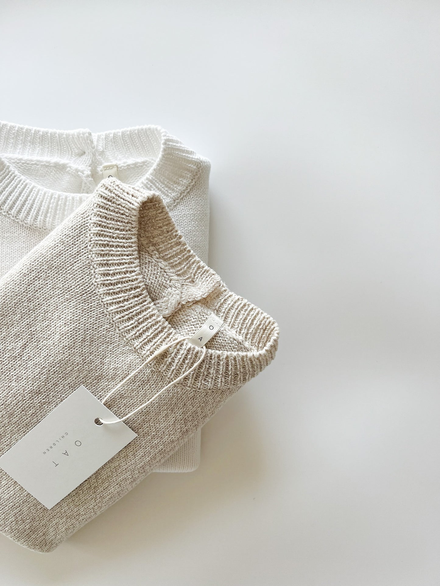 ‘ Oatmeal ‘ Knit Playsuit