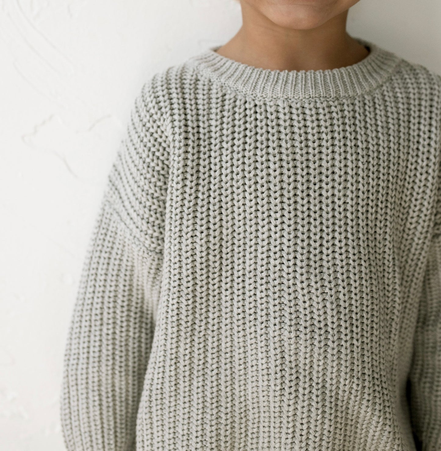 ‘Rain’ Chunky Knit Sweater
