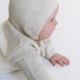 Purl Knit Bonnet ‘Oatmeal’