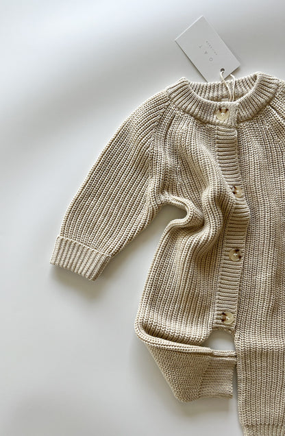 ‘Biscotti‘ Chunky Knit Playsuit