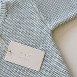 Purl Knit Sweater ‘Sky Blue’