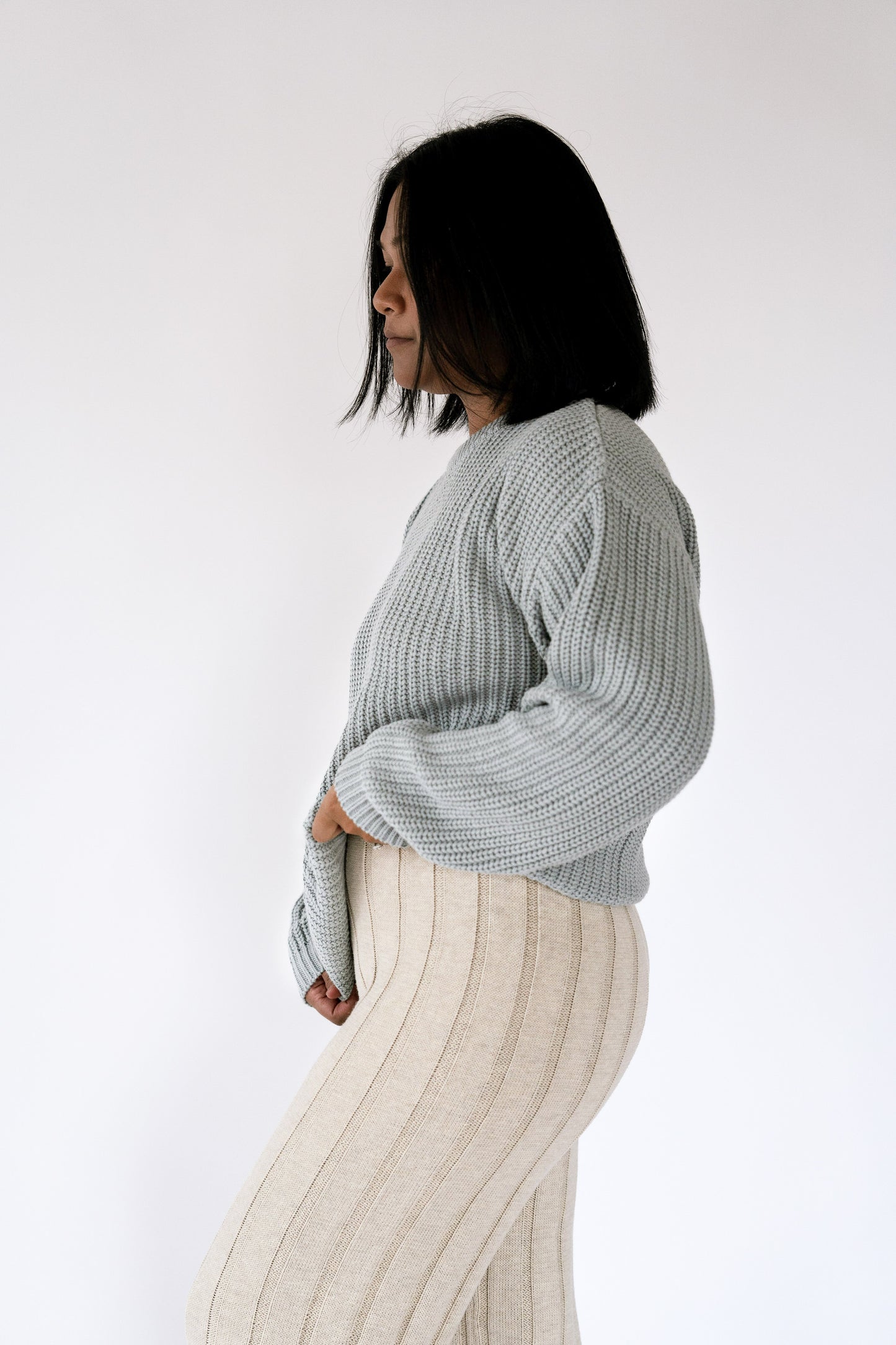 Women’s Fog Chunky Knit Sweater