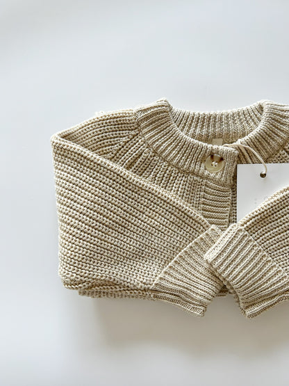 ‘Biscotti‘ Chunky Knit Playsuit