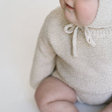 Purl Knit Sweater ‘Oatmeal’