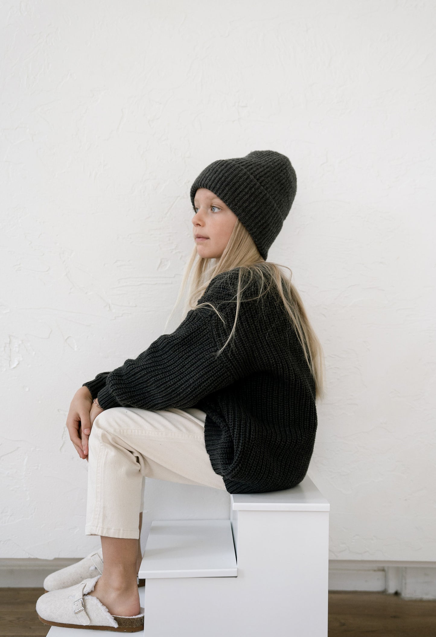 ‘Obsidian’ Chunky Knit Sweater