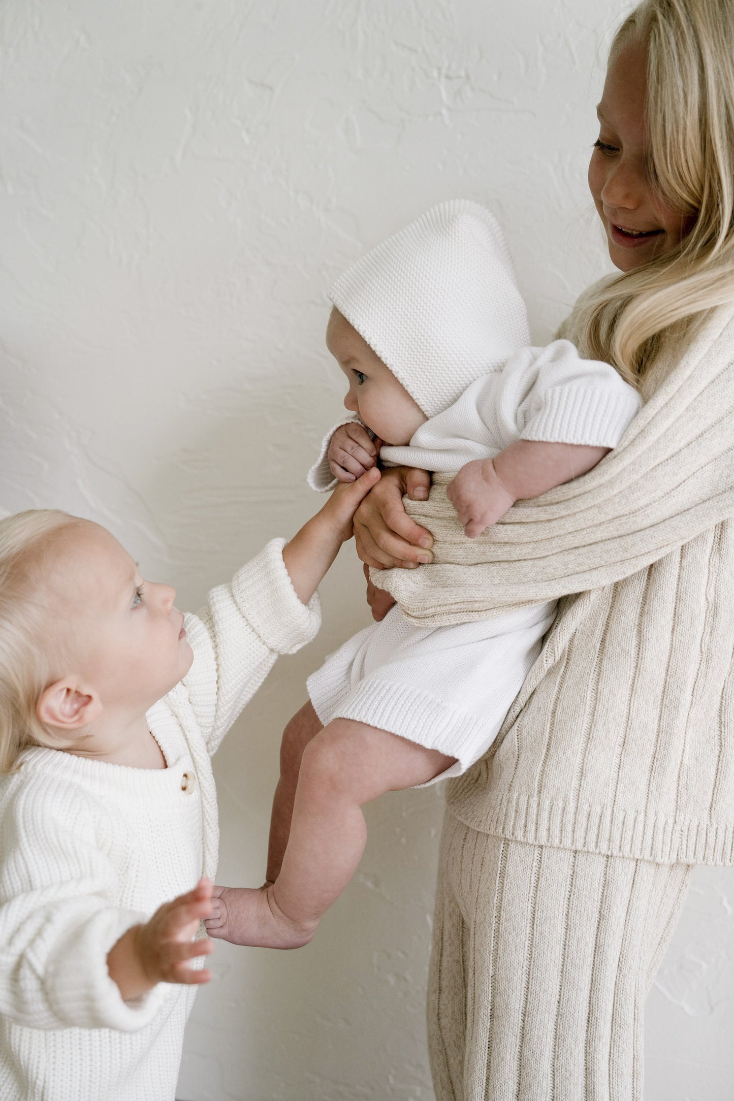 ‘ Dove ‘ Knit Playsuit