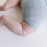 Purl Knit Bloomer Shorts ‘Sky Blue’