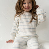 Children’s ‘Sky Blue Stripe’ Ribbed Knit Sweater