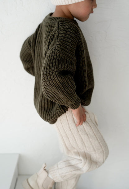 ‘Pine’ Chunky Knit Sweater