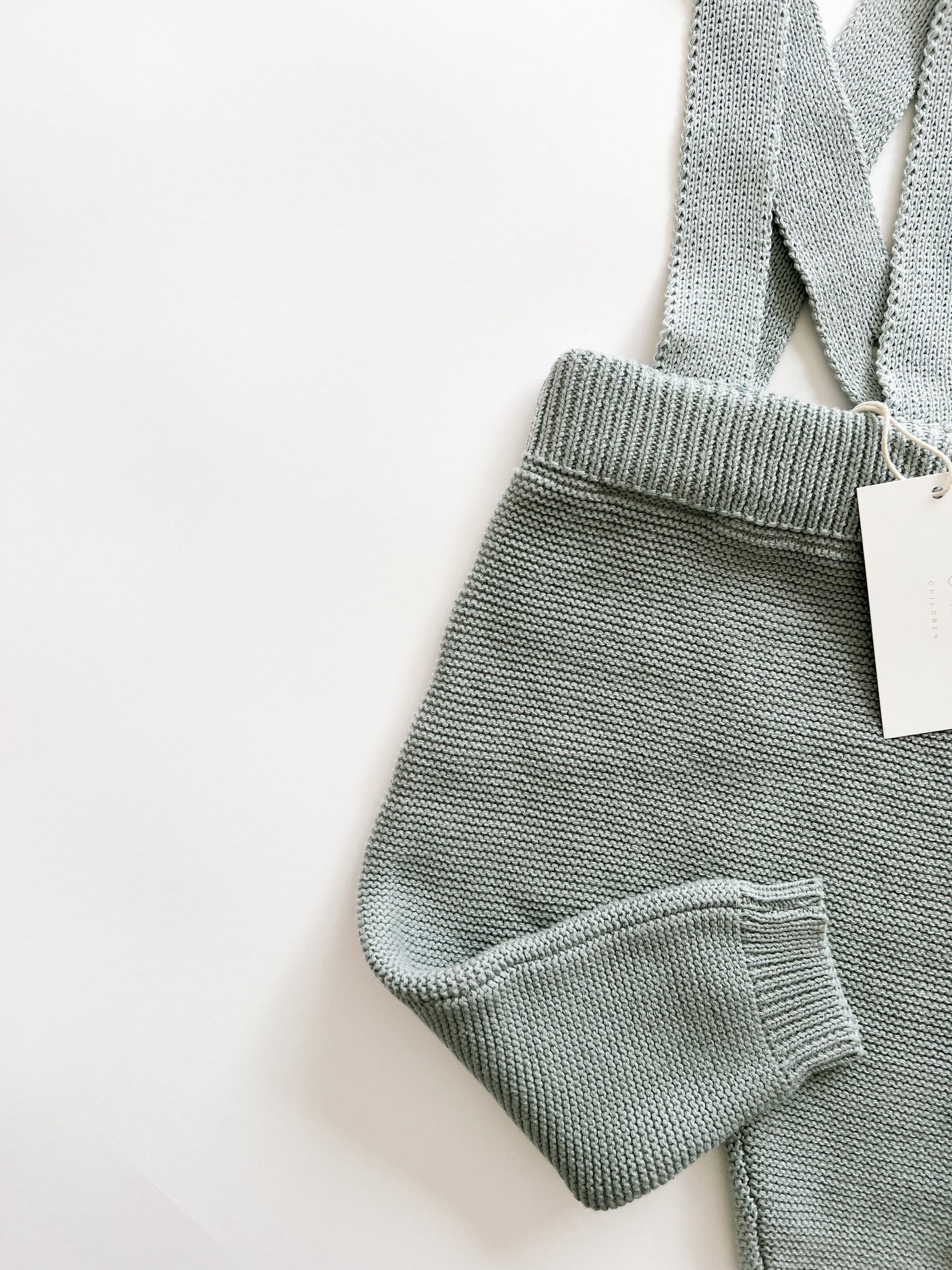 'Fog' Knit Suspenders