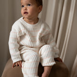 Children’s ‘Pink Stripe’ Ribbed Knit Pant