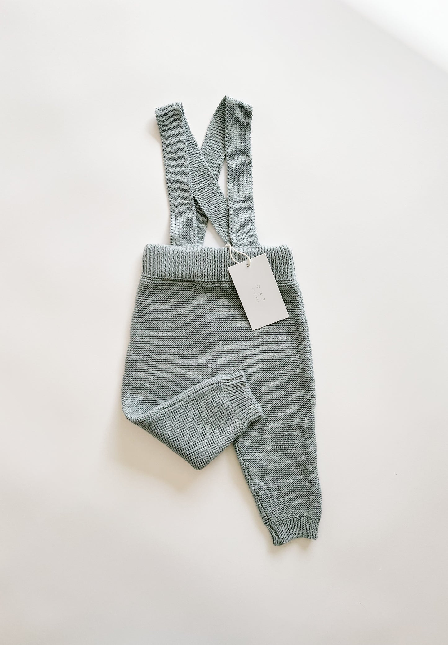 'Fog' Knit Suspenders