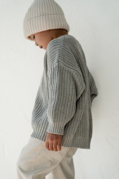 ‘Rain’ Chunky Knit Sweater