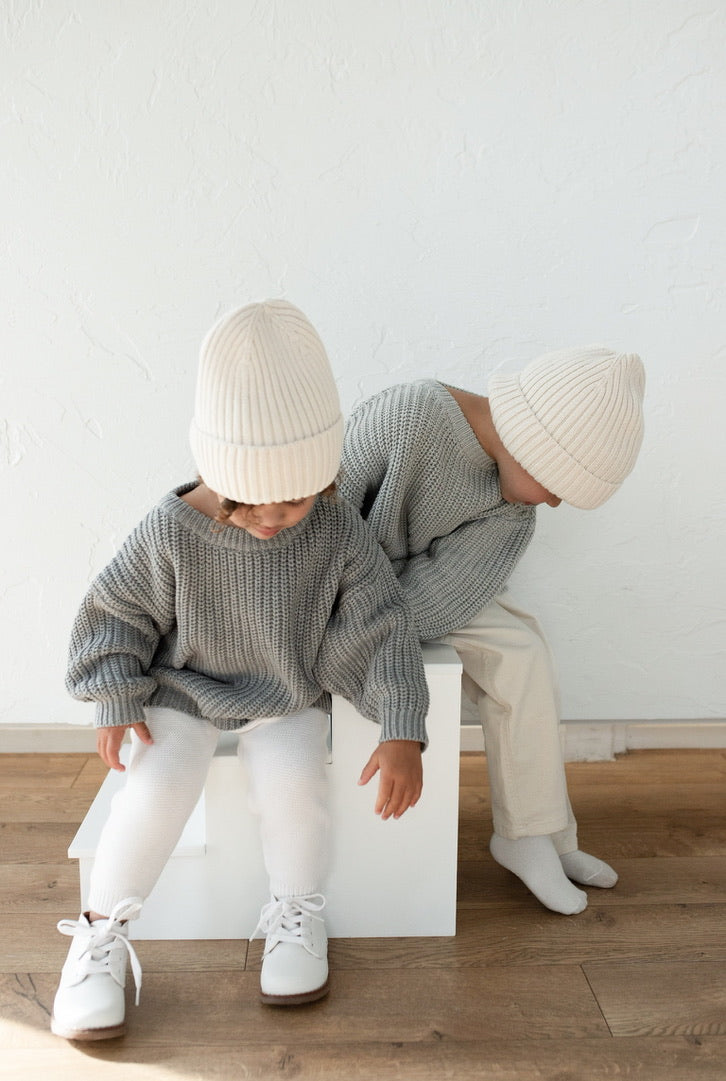 ‘Rain’ Chunky Knit Sweater