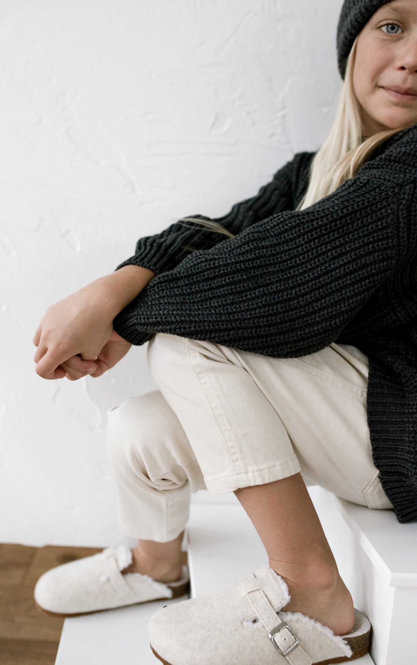 ‘Obsidian’ Chunky Knit Sweater