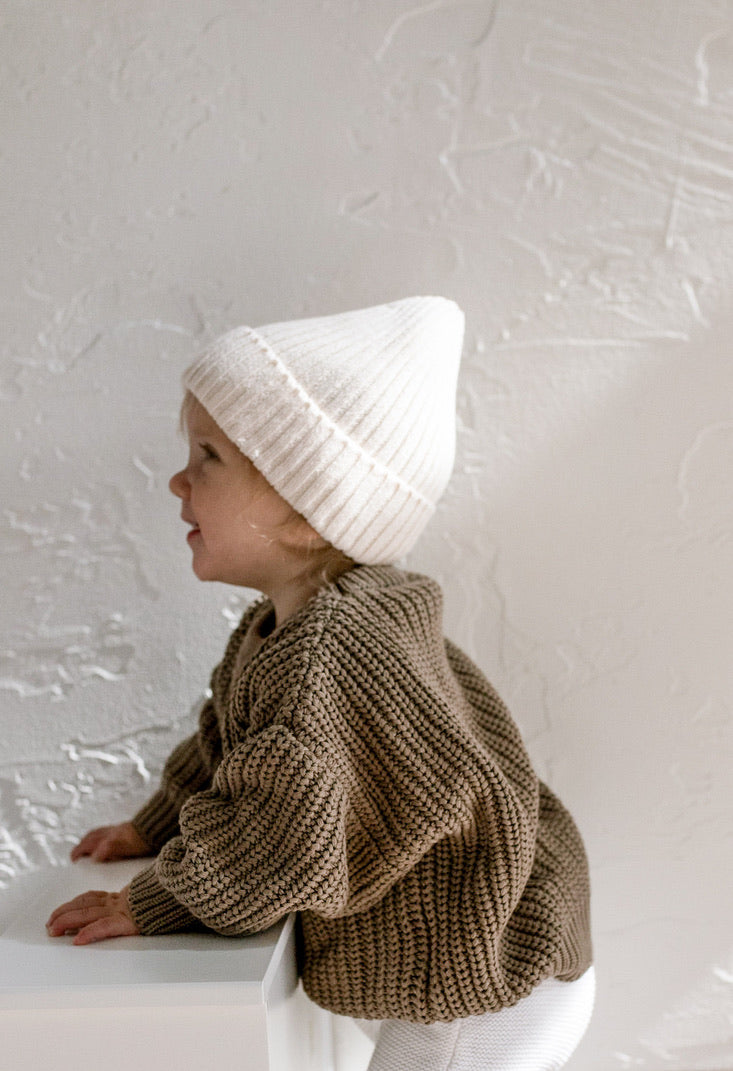 ‘Oak’ Chunky Knit Sweater