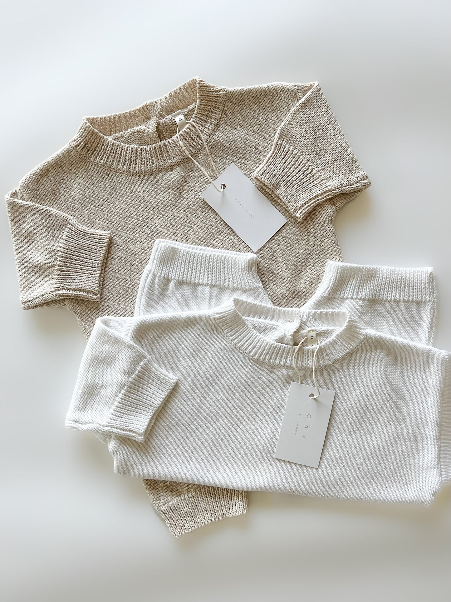 ‘ Oatmeal ‘ Knit Playsuit