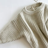 ‘Gray Marle’ Chunky Knit Sweater
