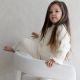 ‘Yellow Stripe’ Ribbed Knit Sweater