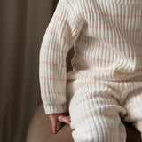 Children’s ‘Pink Stripe’ Ribbed Knit Pant