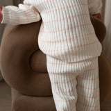 Children’s ‘Pink Stripe’ Ribbed Knit Pant