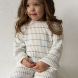 Children’s ‘Sky Blue Stripe’ Ribbed Knit Sweater