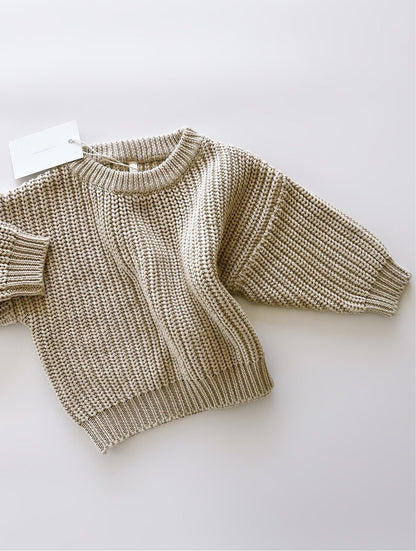 ‘Biscotti’ Chunky Knit Sweater