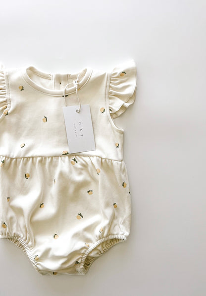 ‘Clementine’ Flora Romper